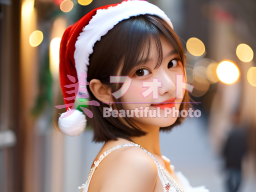 No.1014 クリスマス・サンタコスのモデル画像