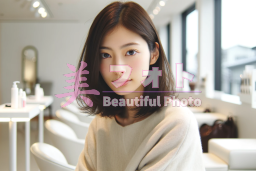 No.103 美容室・ヘアサロン向けカジュアルのモデル画像