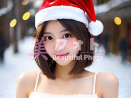 No.1034 クリスマス・サンタコスのモデル画像
