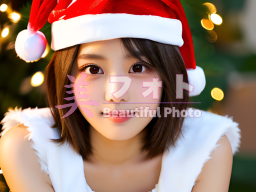No.1046 クリスマス・サンタコスのモデル画像