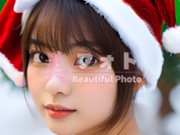 No.1057 クリスマス・サンタコスのモデル画像