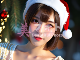 No.1076 クリスマス・サンタコスのモデル画像