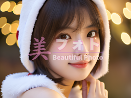 No.1077 クリスマス・サンタコスのモデル画像