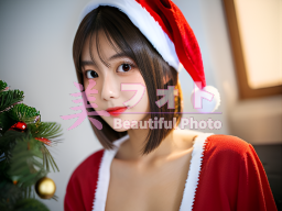 No.1093 クリスマス・サンタコスのモデル画像
