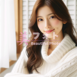 No.132 美容室・ヘアサロン向けカジュアルのモデル画像