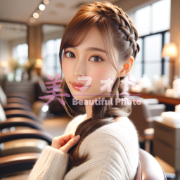 No.141 美容室・ヘアサロン向けカジュアルのモデル画像