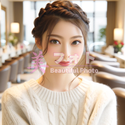 No.145 美容室・ヘアサロン向けカジュアルのモデル画像
