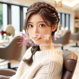 No.162 美容室・ヘアサロン向けカジュアルのモデル画像
