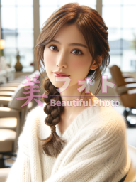 No.165 美容室・ヘアサロン向けカジュアルのモデル画像