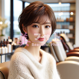 No.22 美容室・ヘアサロン向けカジュアルのモデル画像