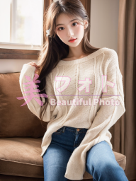 No.307 美容室・ヘアサロン向けカジュアルのモデル画像