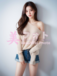 No.308 美容室・ヘアサロン向けカジュアルのモデル画像