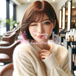 No.38 美容室・ヘアサロン向けカジュアルのモデル画像