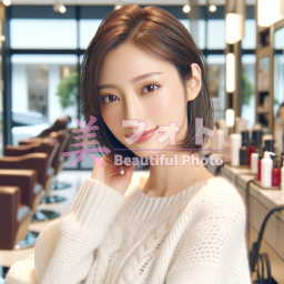 No.4 美容室・ヘアサロン向けカジュアルのモデル画像