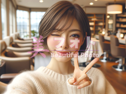 No.43 美容室・ヘアサロン向けカジュアルのモデル画像