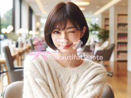 No.50 美容室・ヘアサロン向けカジュアルのモデル画像