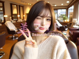 No.53 美容室・ヘアサロン向けカジュアルのモデル画像