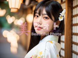 No.550 和服・着物・振袖のモデル画像