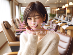 No.56 美容室・ヘアサロン向けカジュアルのモデル画像