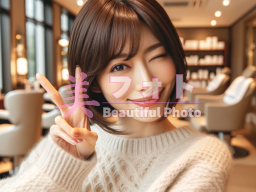 No.58 美容室・ヘアサロン向けカジュアルのモデル画像