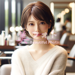 No.6 美容室・ヘアサロン向けカジュアルのモデル画像