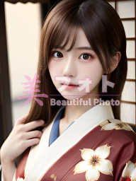 No.630 和服・着物・振袖のモデル画像
