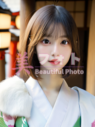 No.661 和服・着物・振袖のモデル画像