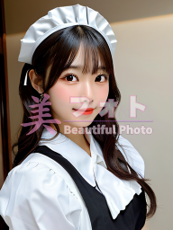 No.687 メイド服・給仕服のモデル画像