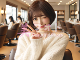 No.69 美容室・ヘアサロン向けカジュアルのモデル画像