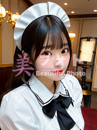 No.695 メイド服・給仕服のモデル画像