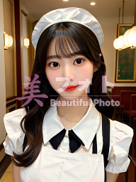 No.699 メイド服・給仕服のモデル画像