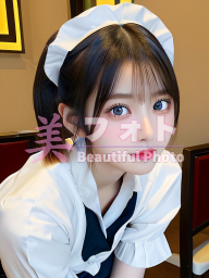 No.709 メイド服・給仕服のモデル画像