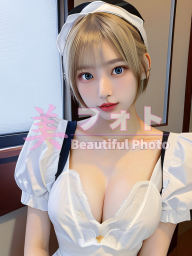 No.718 メイド服・給仕服のモデル画像