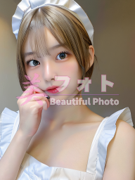 No.719 メイド服・給仕服のモデル画像
