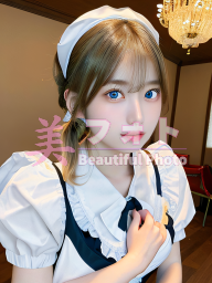 No.734 メイド服・給仕服のモデル画像