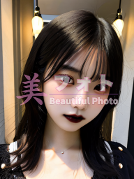 No.771 ゴシックファッションのモデル画像