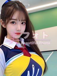 No.825 チアガール・チアリーダーのモデル画像