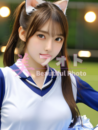 No.853 チアガール・チアリーダーのモデル画像