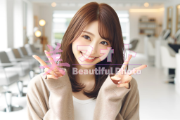 No.89 美容室・ヘアサロン向けカジュアルのモデル画像