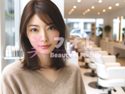 No.97 美容室・ヘアサロン向けカジュアルのモデル画像