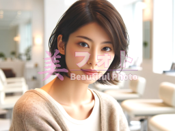 No.99 美容室・ヘアサロン向けカジュアルのモデル画像